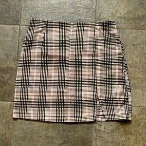 Plaid skirt